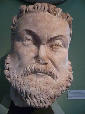 Maximian ca. 293-296 co-emperor with Diocletian reigned 285-305   Chiragan Villa  MSRT Inv. Ra 34 b ex 30306